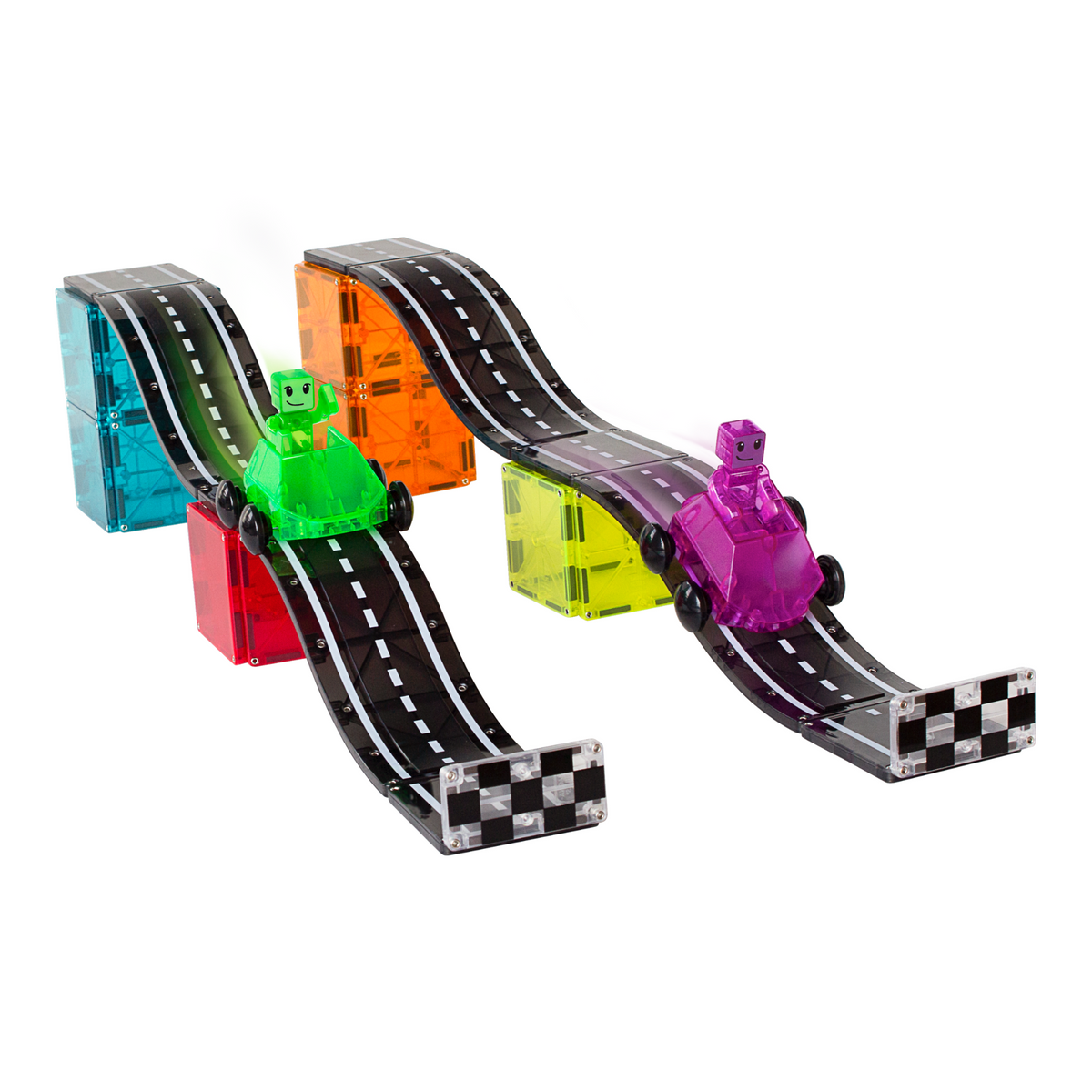 Magna-Tiles Downhill Duo 40 Piece Set