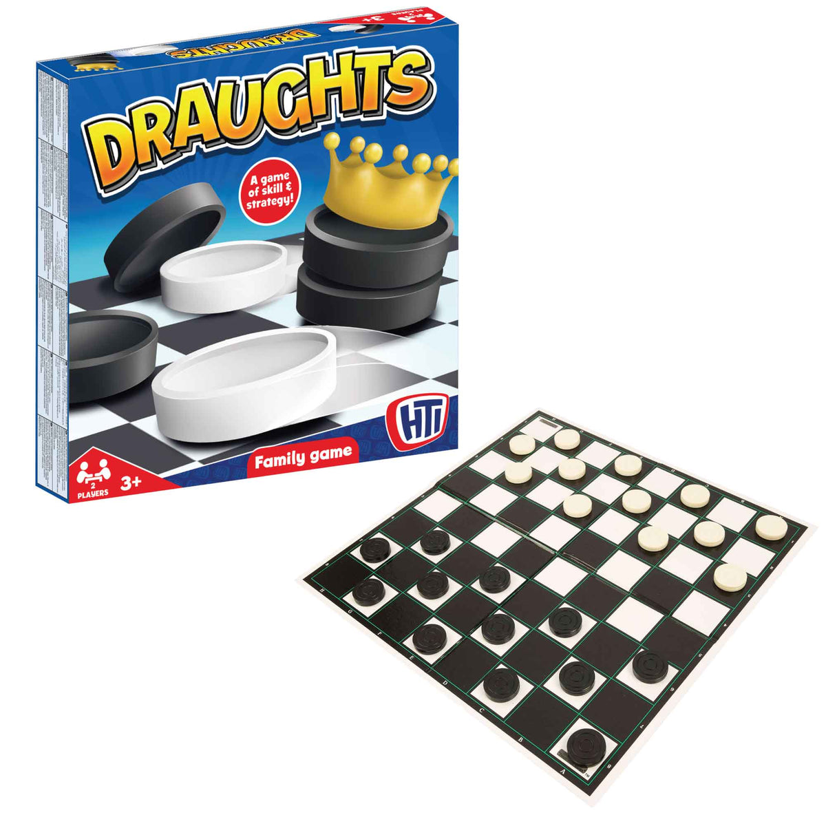 HTI Draughts Board Game