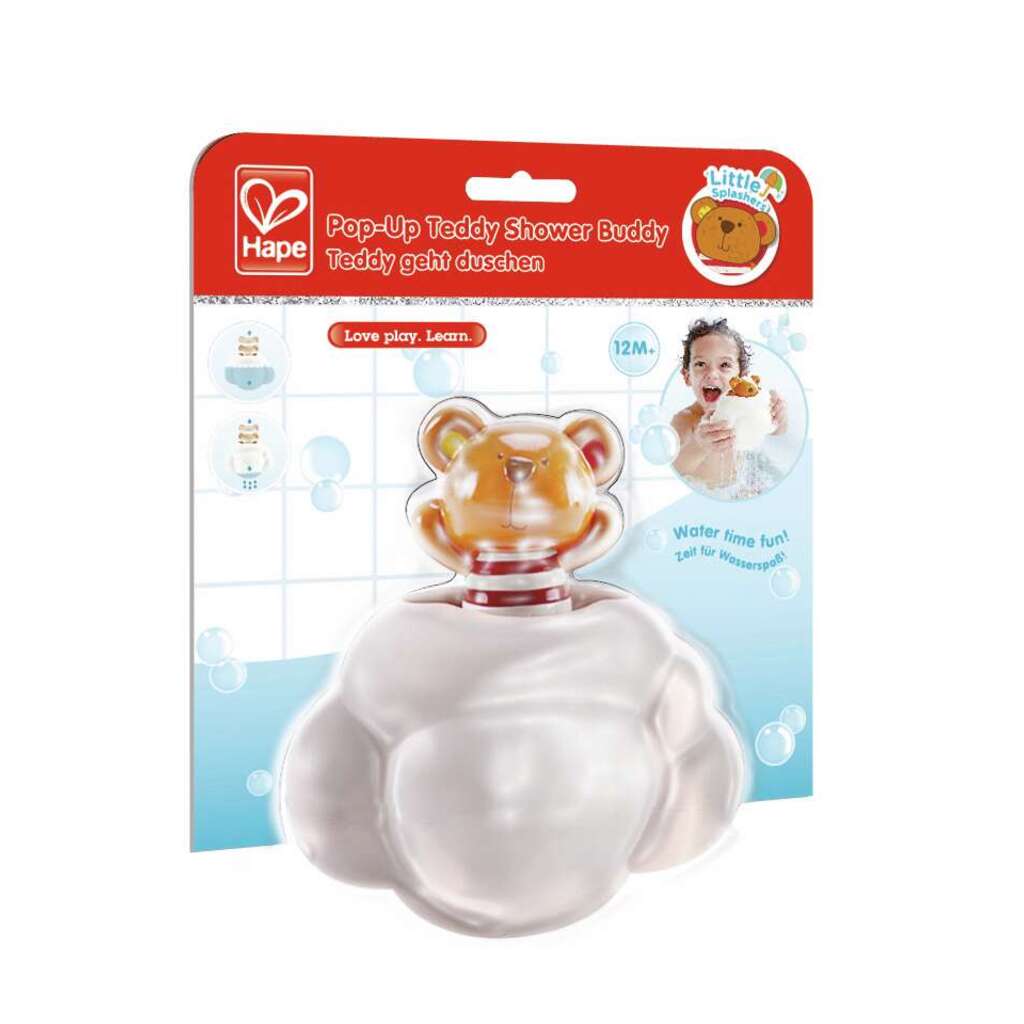 Hape Pop-Up Teddy Shower Buddy
