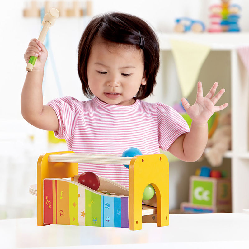 Hape Early Melodies Pound And Tap Bench