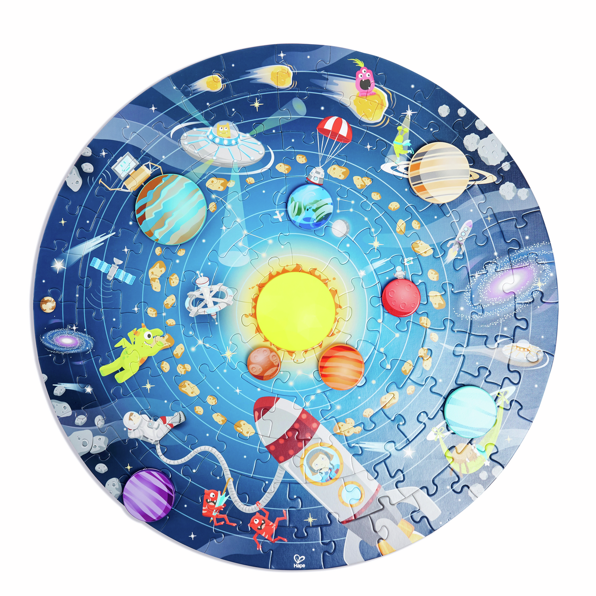Hape Solar System Puzzle 93pcs