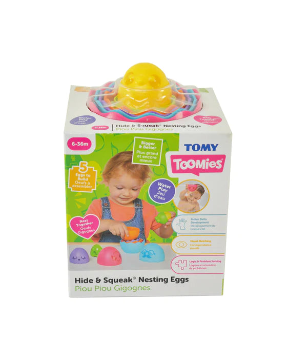 Tomy Hide & Squeak Nesting Eggs