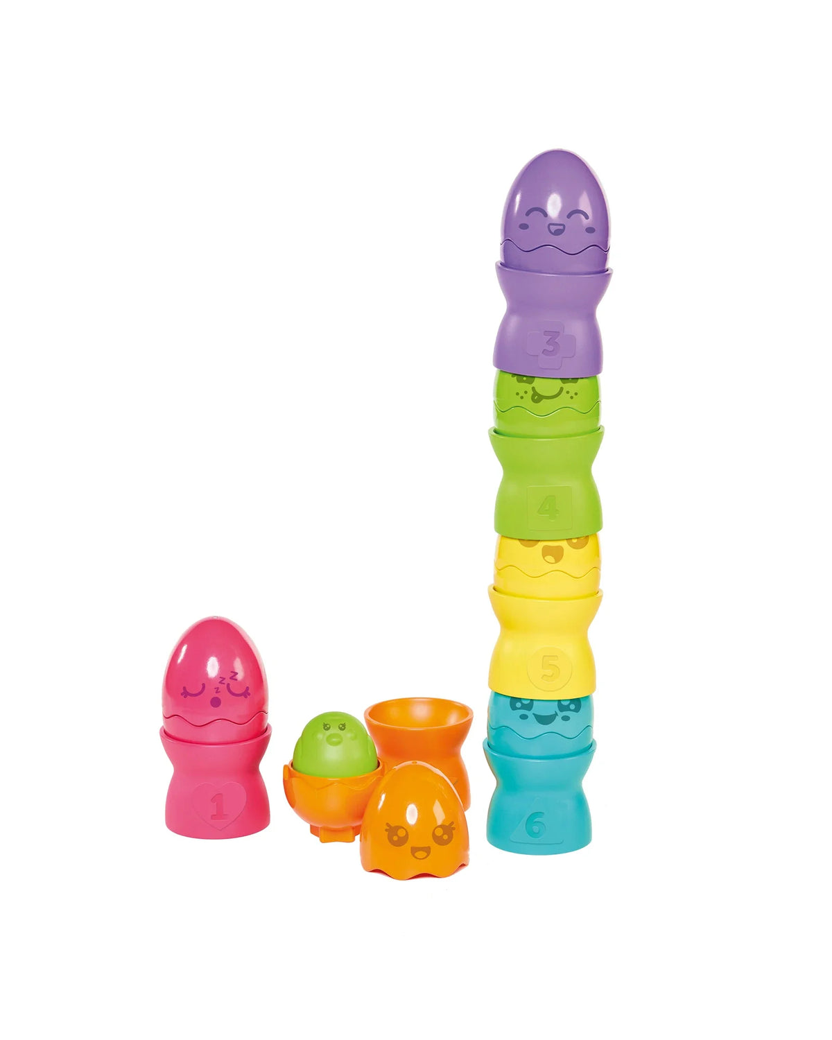 Tomy Hide &amp; Squeak Eggs Stackers