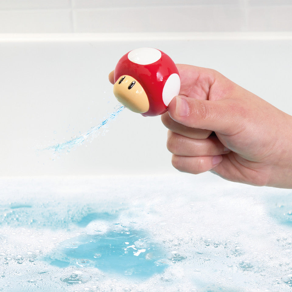 Tomy Toomies My Mario Bath Squirters - Super Mushroom &amp; Fire Flower
