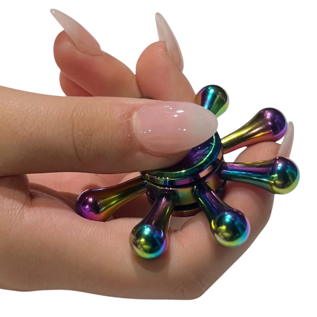 KAIKO Wheel Spinner Metal Fidget - Oil Slick