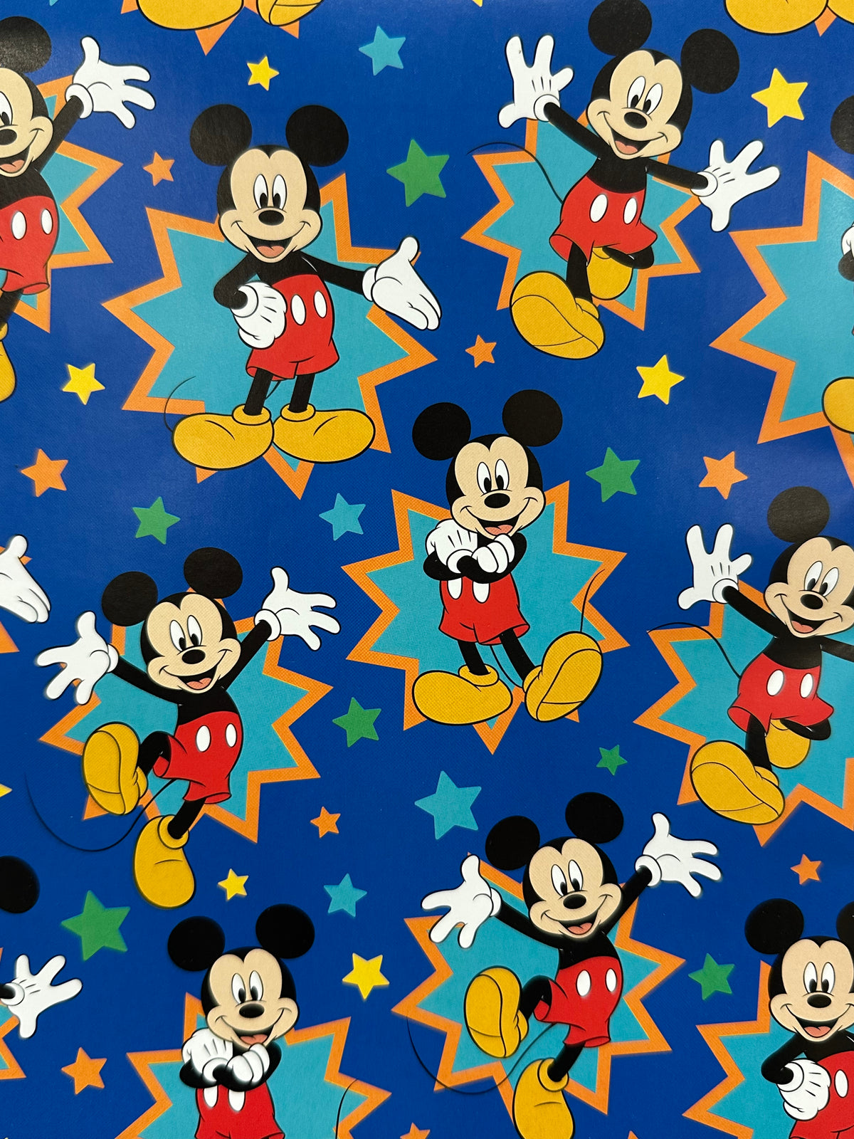 Wrap Folded Disney Mickey Mouse Blue