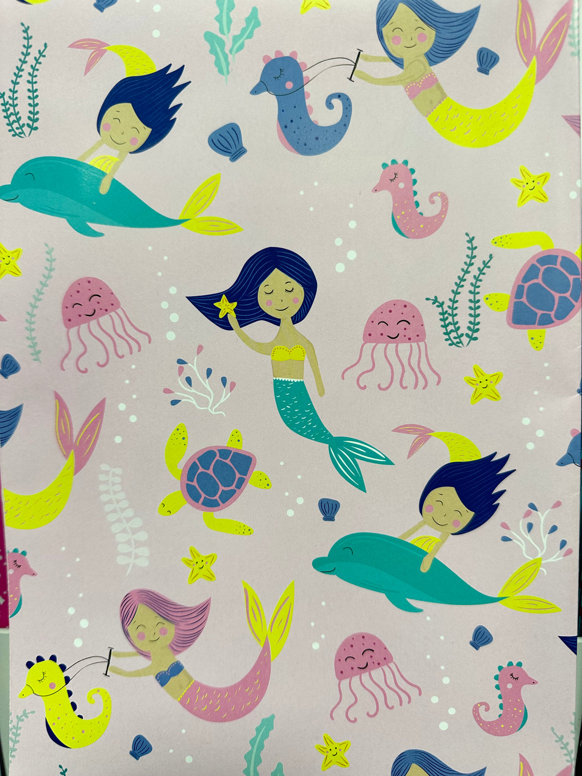 Wrap Folded Mermaids and Sea Creatures