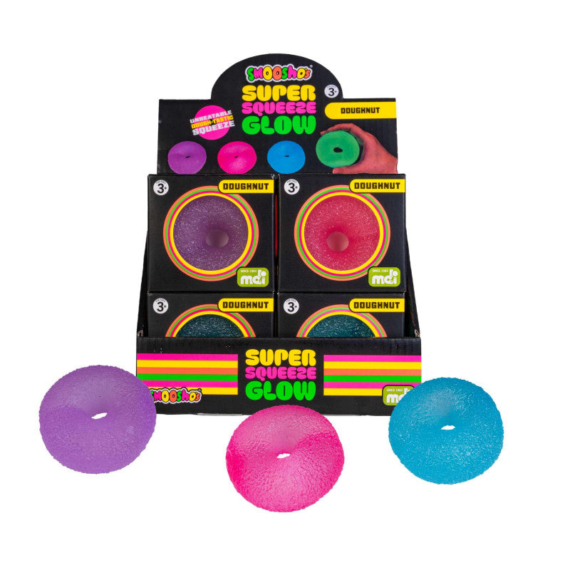 Smooshos Super Squeeze Glow DOUGHNUT