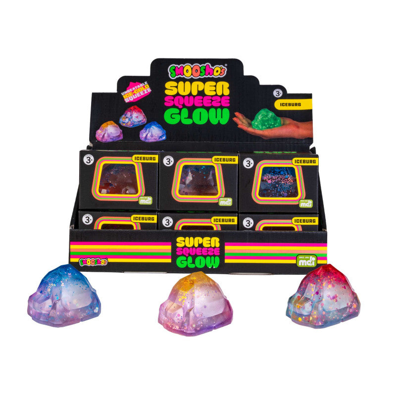 Smooshos Super Squeeze Glow ICEBURG