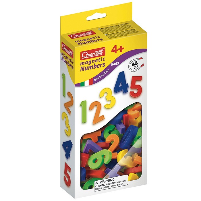 Quercetti Magnetic Numbers 48 Pce