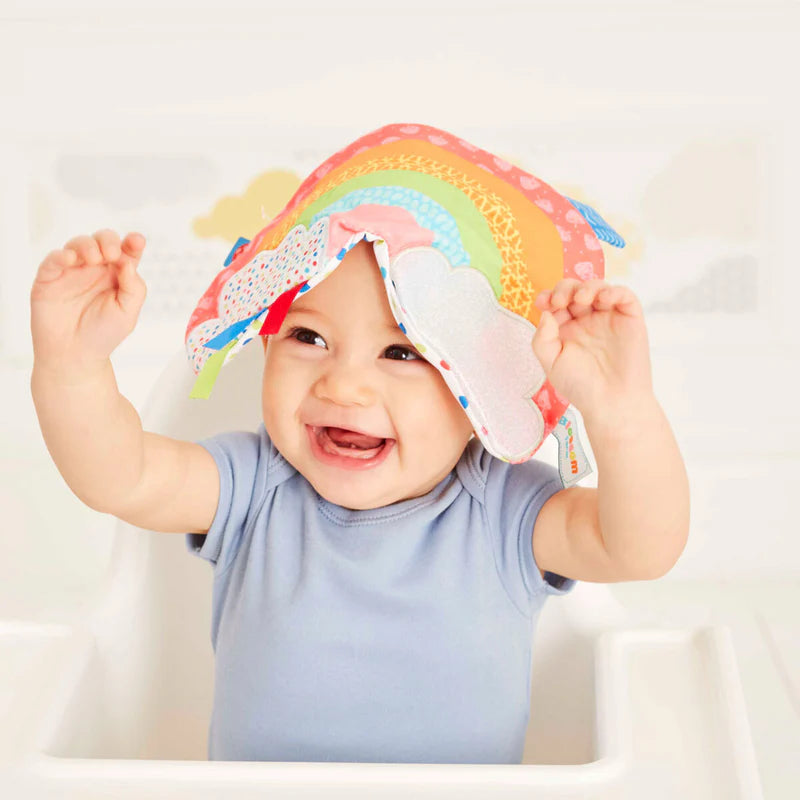 Blossom Farm Rainbow Taggie Blankie