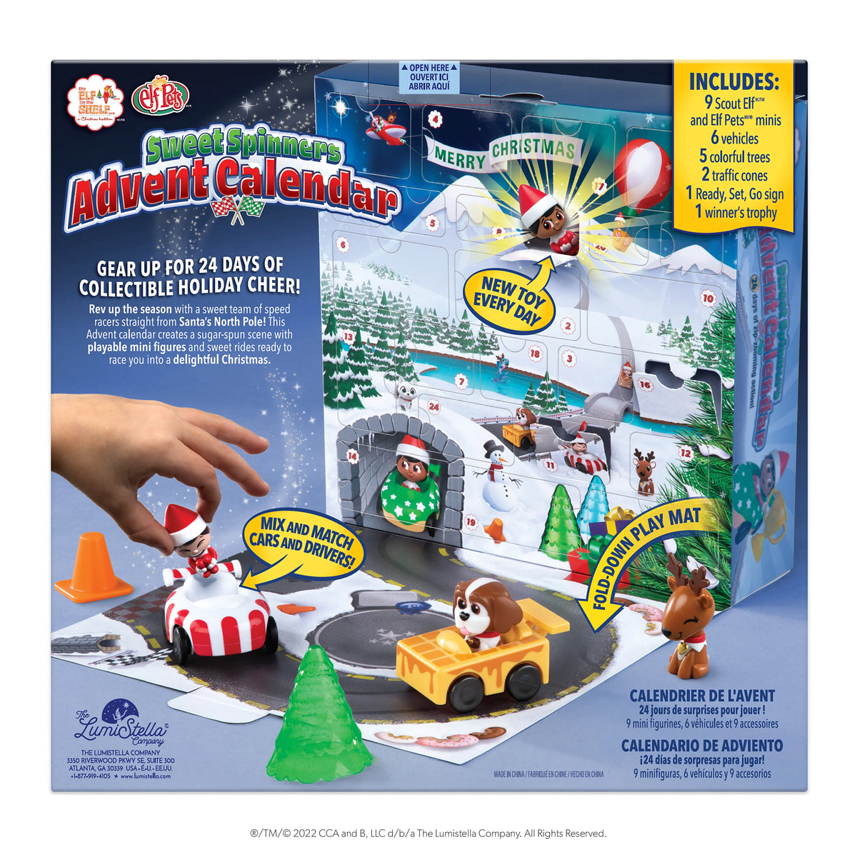 Elf On The Shelf Sweet Spinners Advent Calendar