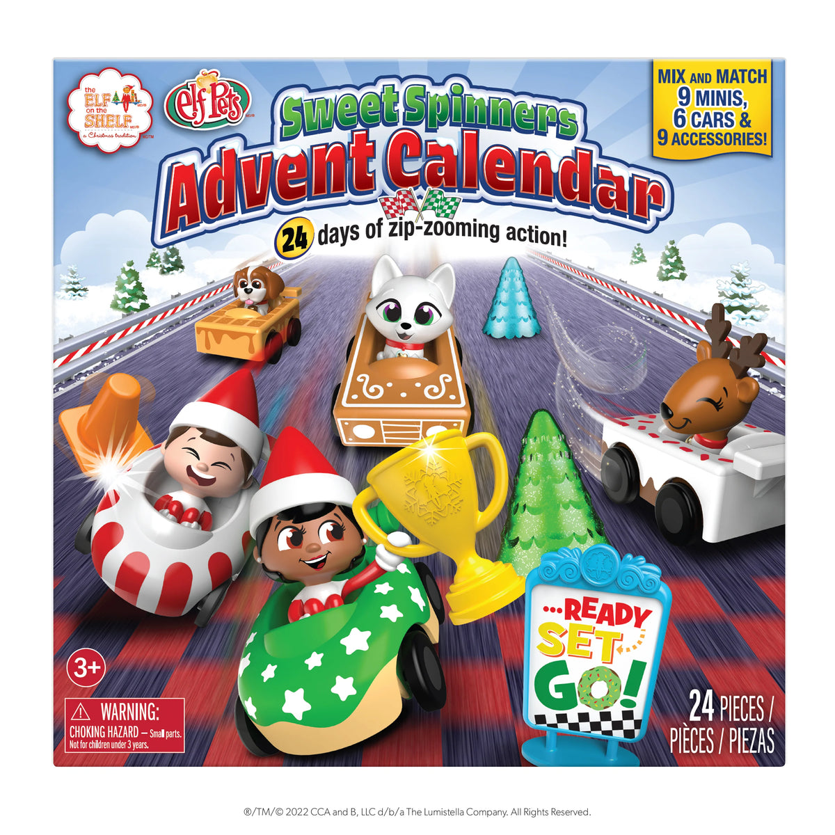 Elf On The Shelf Sweet Spinners Advent Calendar