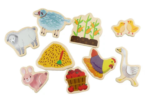 Fridge Friends Magnetic Farm Animals 30pc