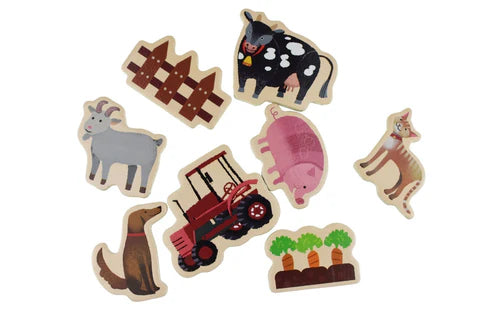Fridge Friends Magnetic Farm Animals 30pc
