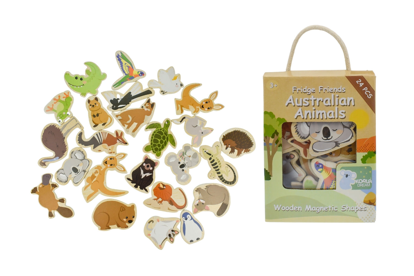 Fridge Friends Magnetic Australian Animals 24pc