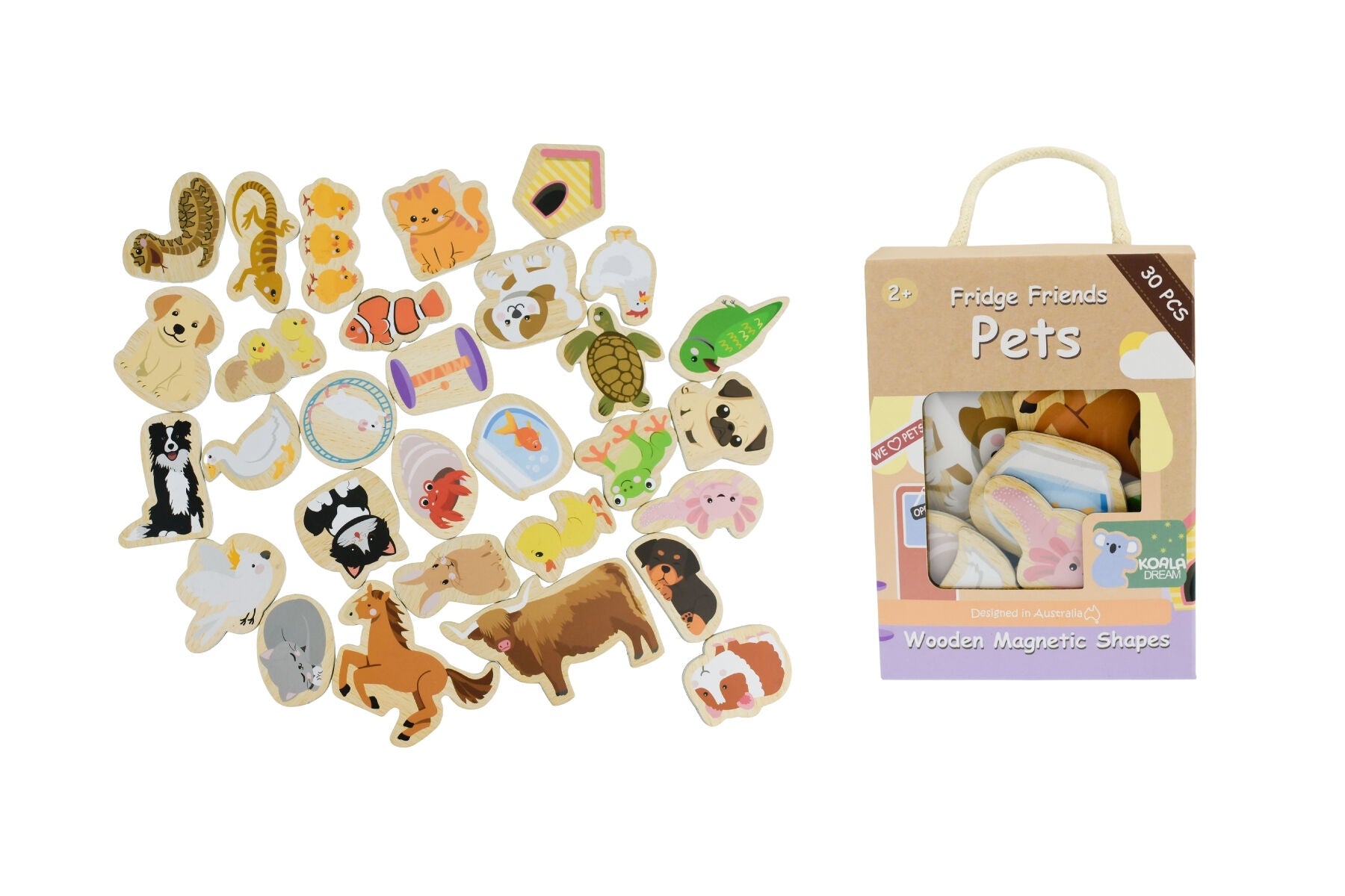 Fridge Friends Pet Magnets 30pc