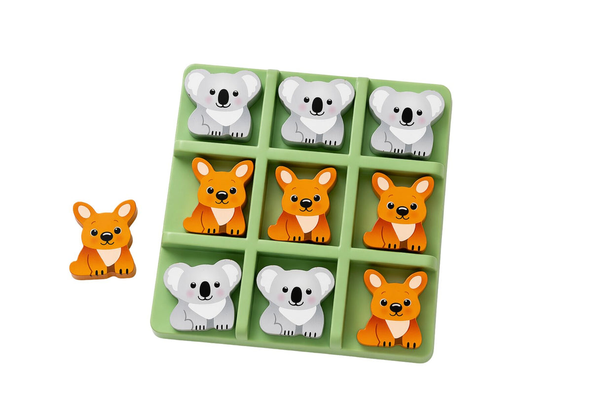 Bush Buddies Tic Tac Toe - Koala and Kangaroo