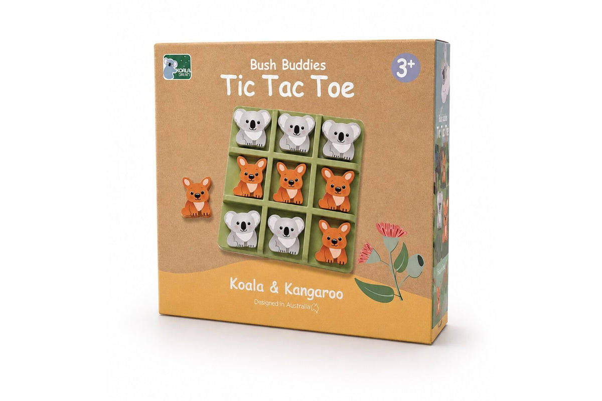 Bush Buddies Tic Tac Toe - Koala and Kangaroo