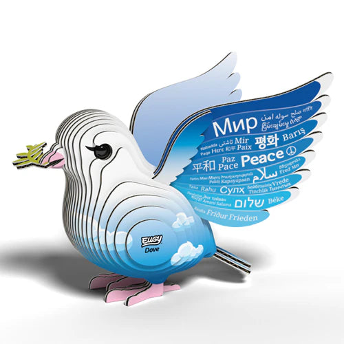 Eugy Cardboard Model Kit Dove