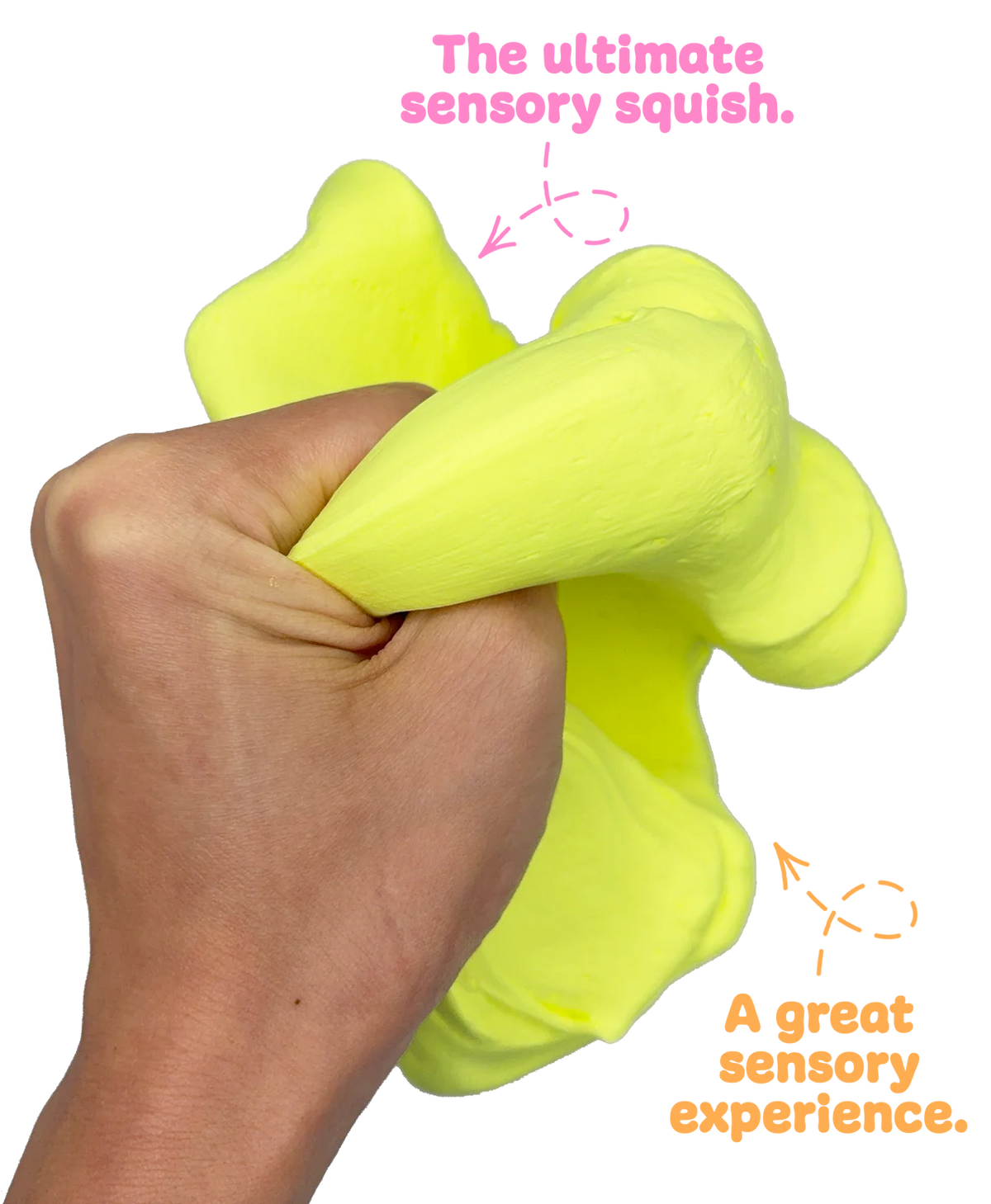 EC Sensory Dough Fluro Yellow 250g