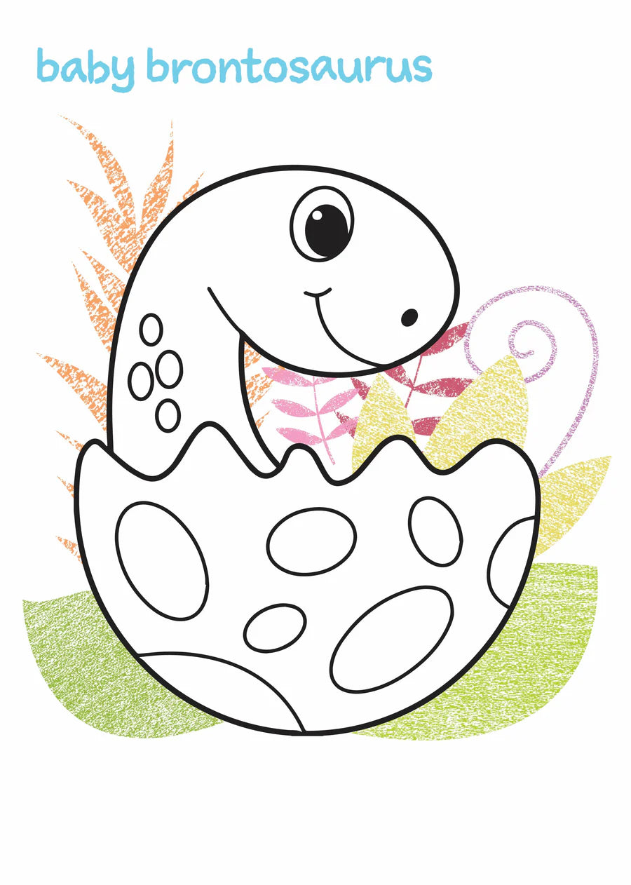 First Creations My First Colouring Book Dinosaurs