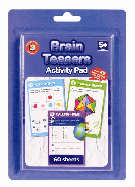 Brain Teasers! Activity Pad