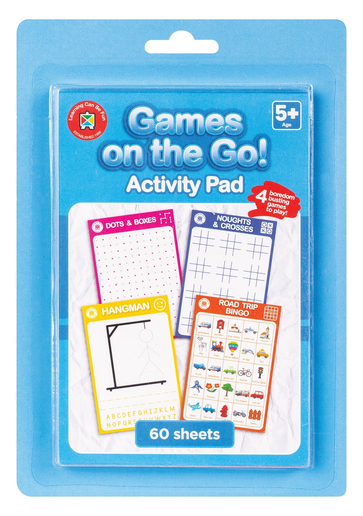 Games On The Go! Activity Pad