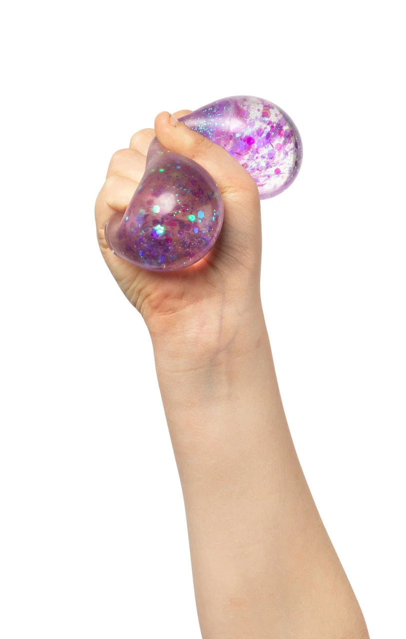 Sensory Sprouts Galaxy Glitter Balls - Purple Box