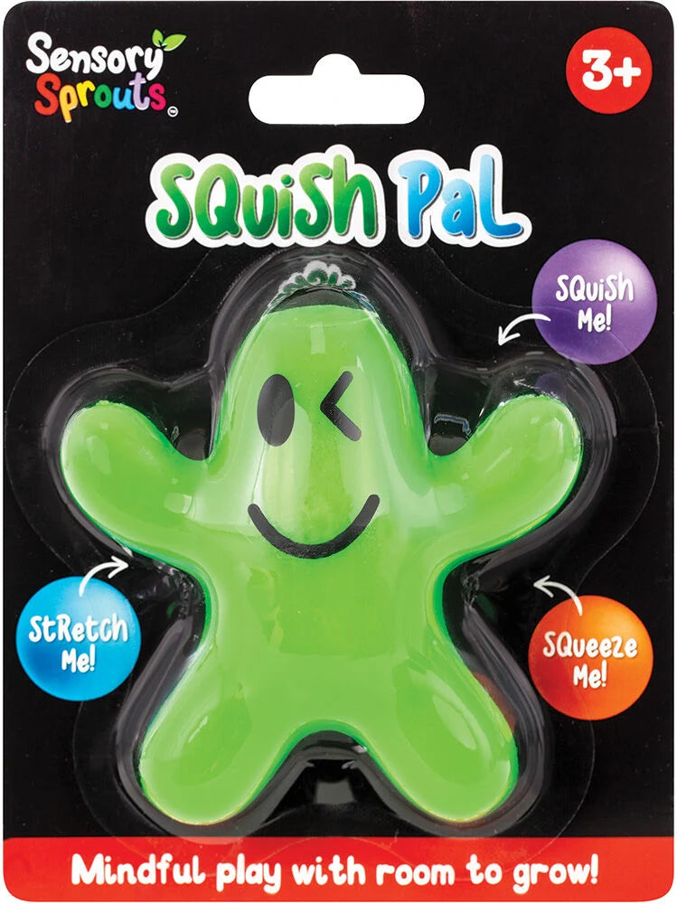 Sensory Sprouts Squish Pal Green