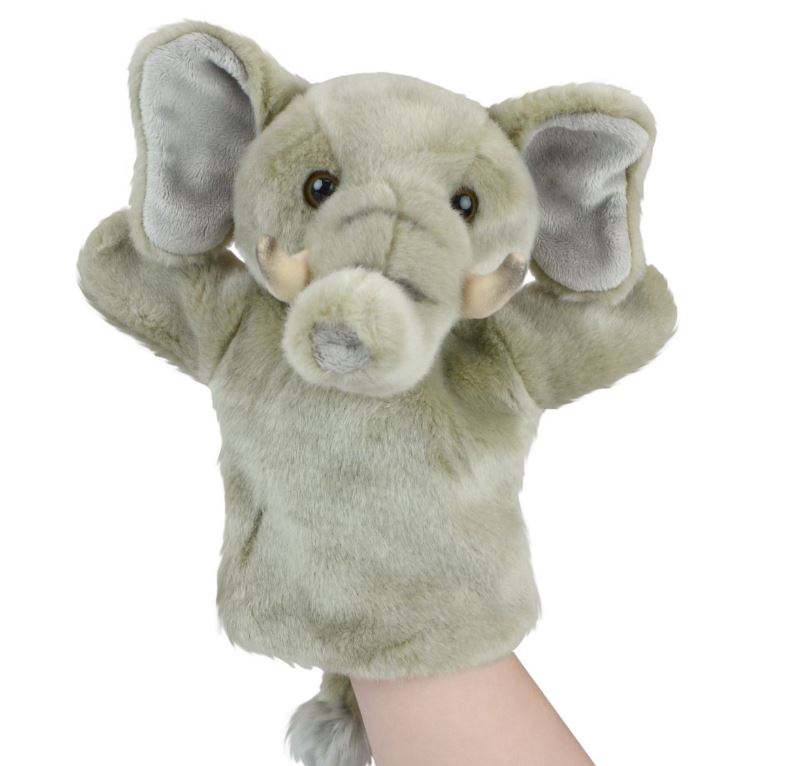 Hand Puppet Elephant Lil Friends