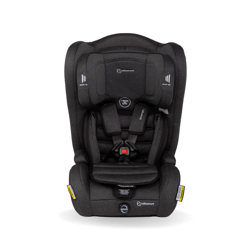 Infasecure Emerge Go 6m-8y Car Seat Black