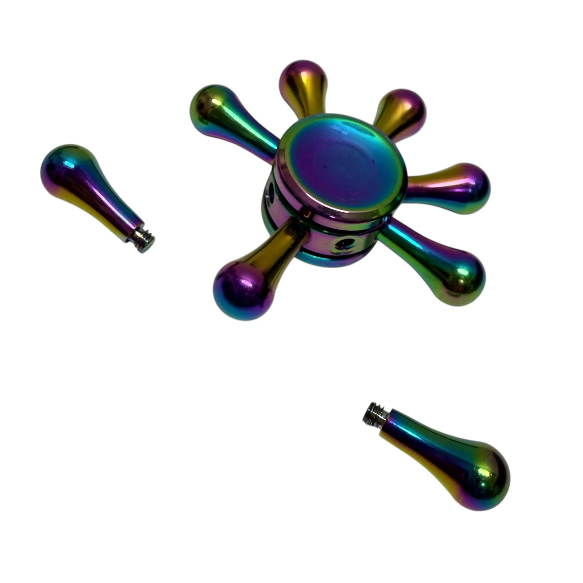 KAIKO Wheel Spinner Metal Fidget - Oil Slick