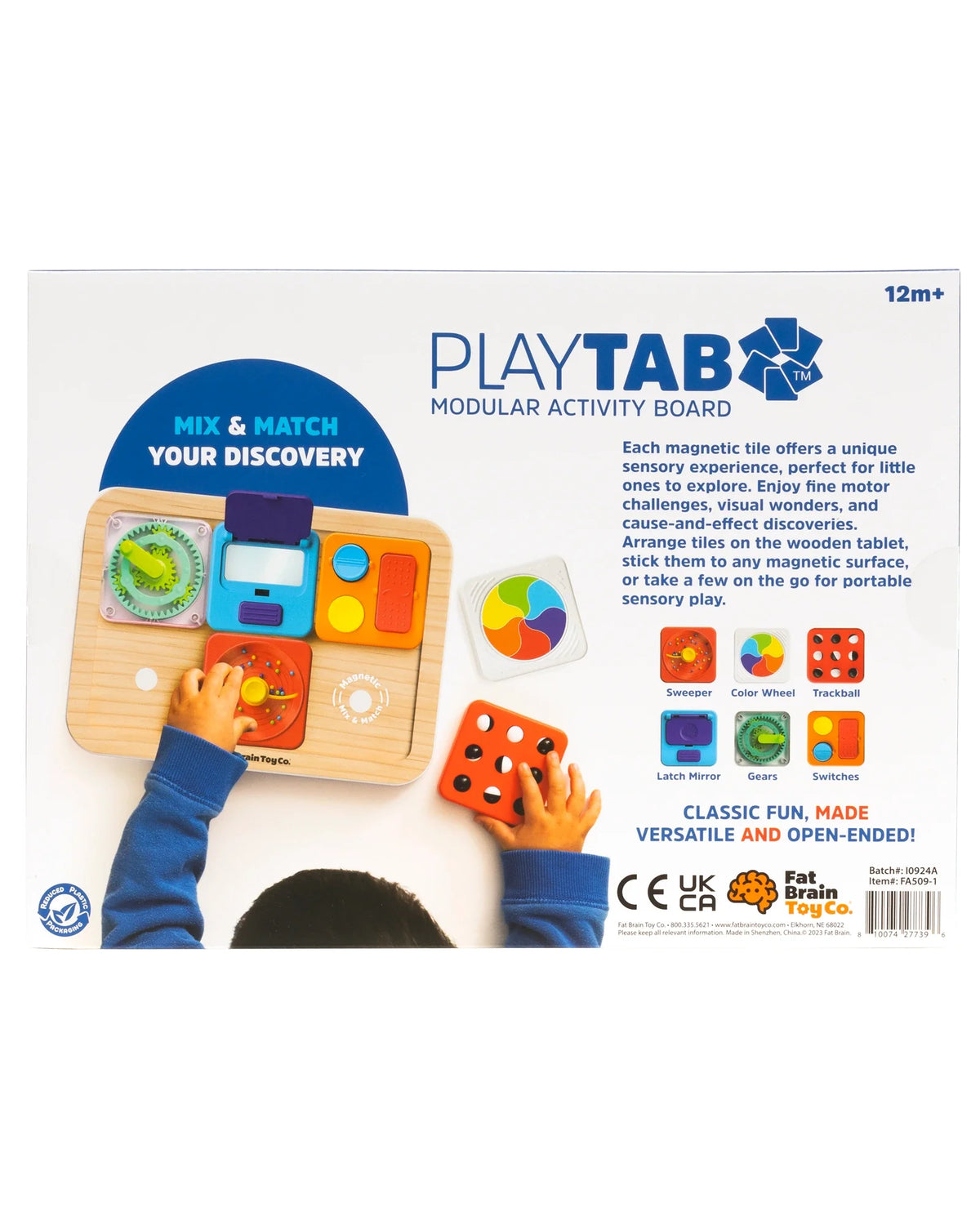 Fat Brain Essentials Play Tab Board and Activities