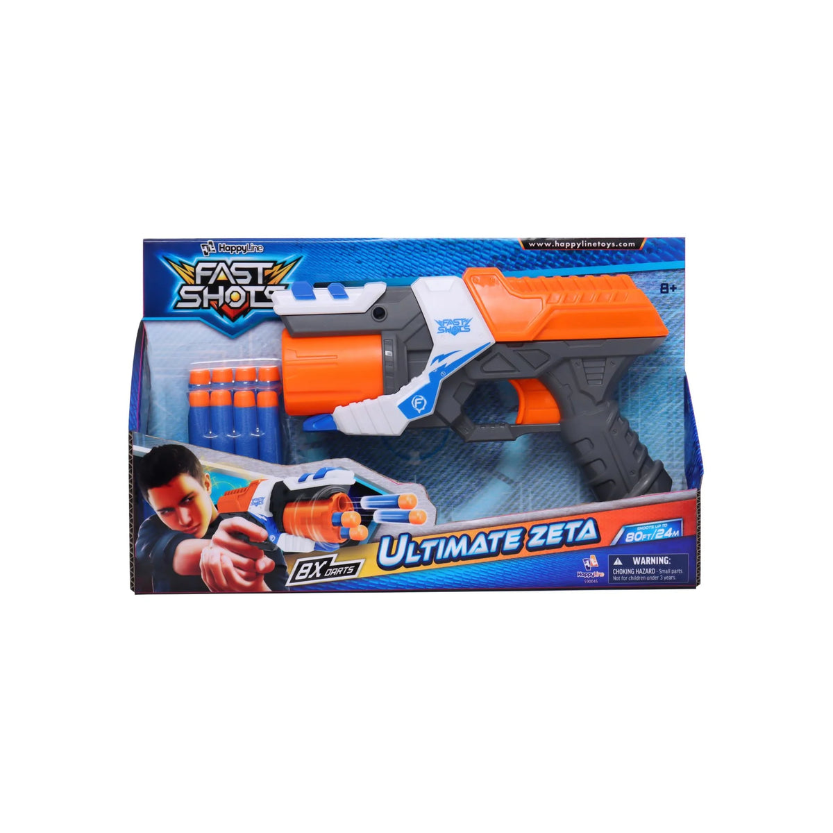 Fast Shots Ultimate Zeta with 8 Darts