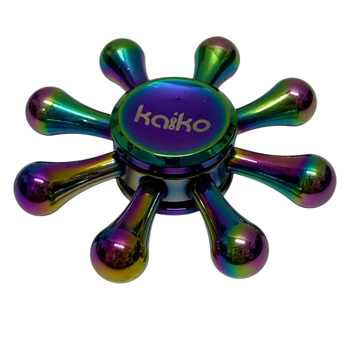 KAIKO Wheel Spinner Metal Fidget - Oil Slick