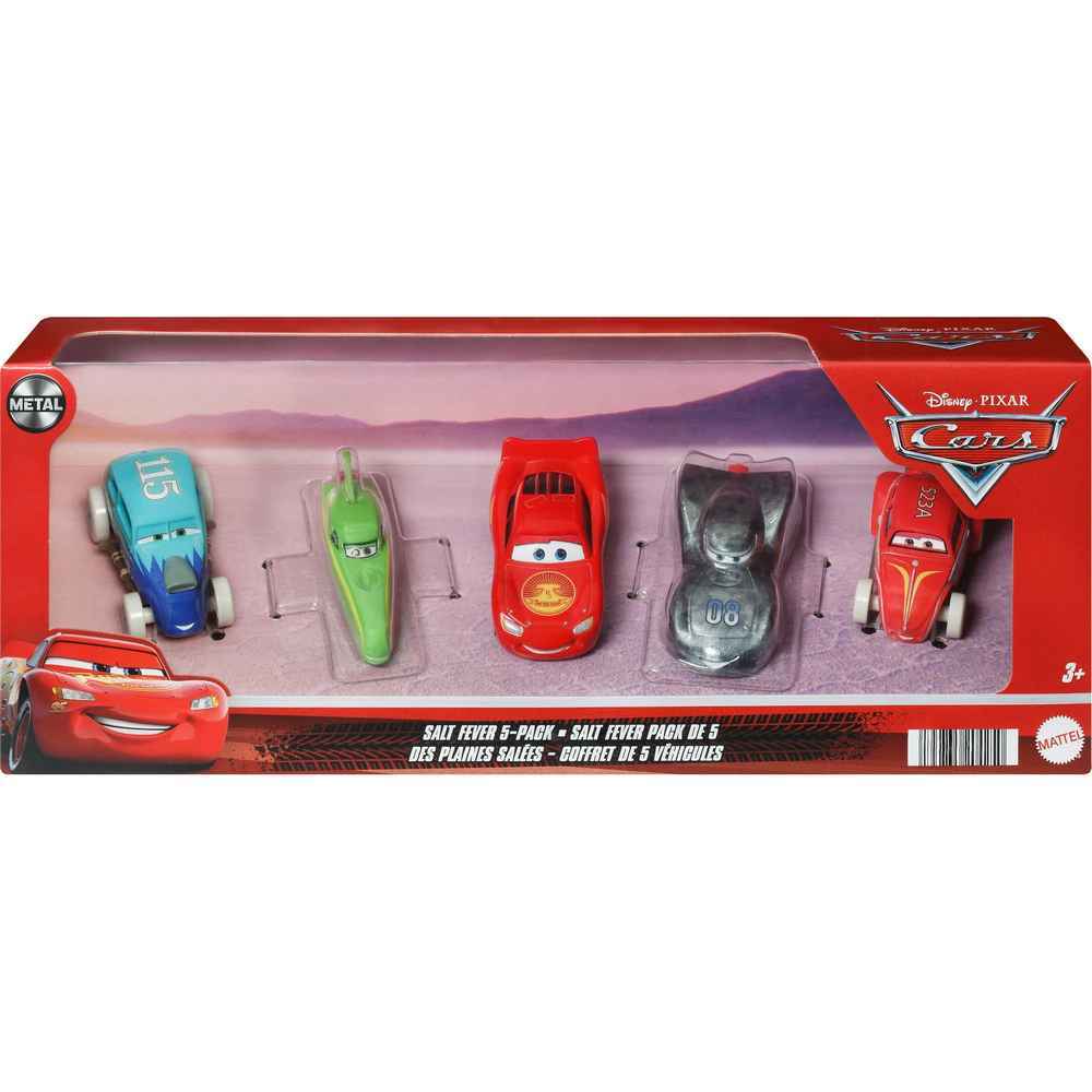 Disney Cars Salt Fever 5 Pk Die Cast Cars