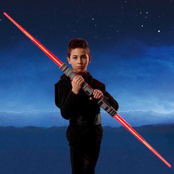 Star Wars Electronic Double Bladed Light Saber - Darth Maul
