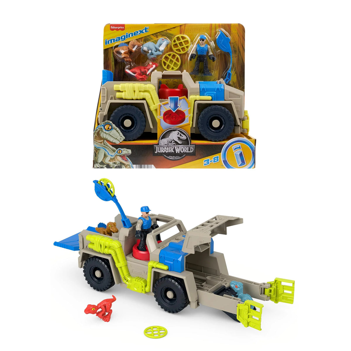 Fisher-Price Imaginext Jurassic World Tracker Vehicle