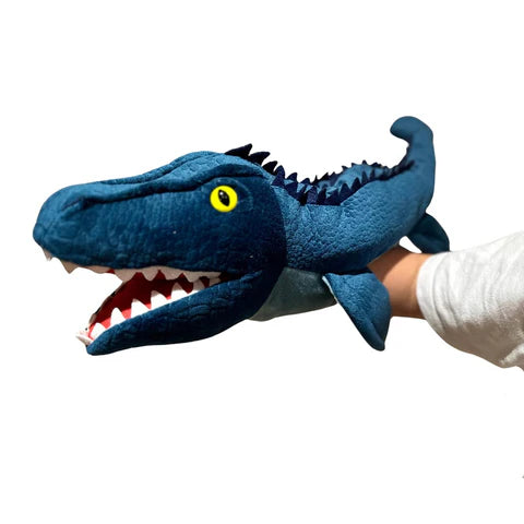 Johnco Plush Hand Puppet - Mosasaurus