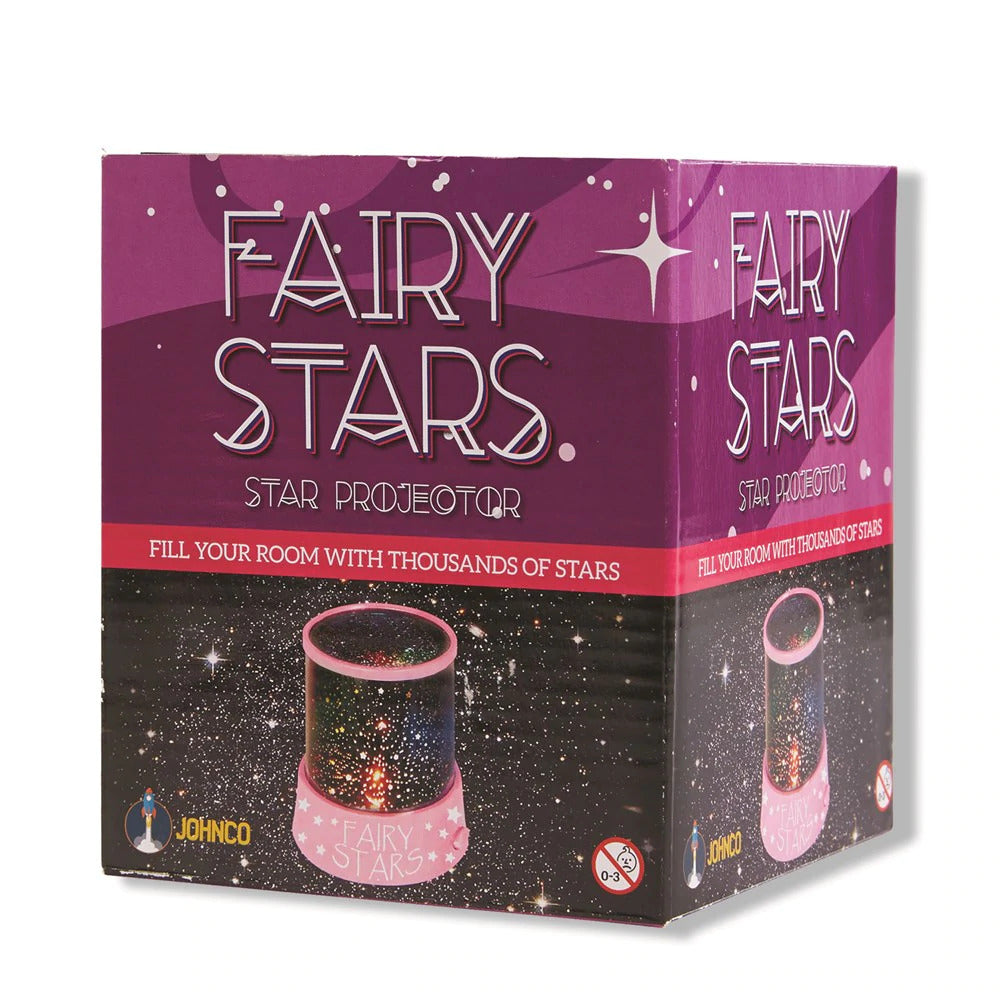 Johnco Fairy Stars Star Projector - Req 3 AA Batteries