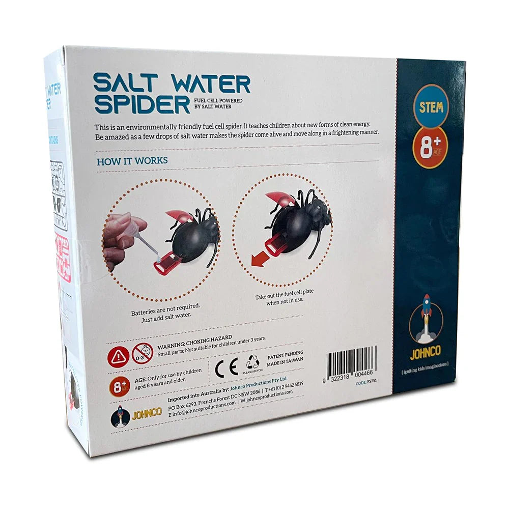 Salt Water Powered Spider Kit