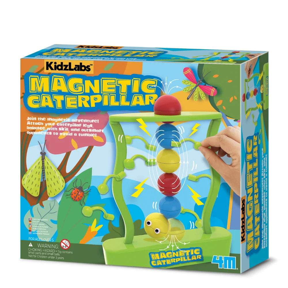 4M KidzLabs Magnetic Caterpillar