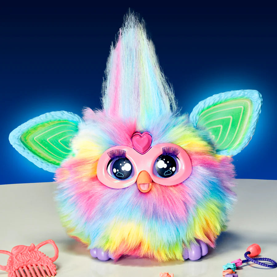 Furby Interactive Toy Tie Dye (req 4 x AA batteries)