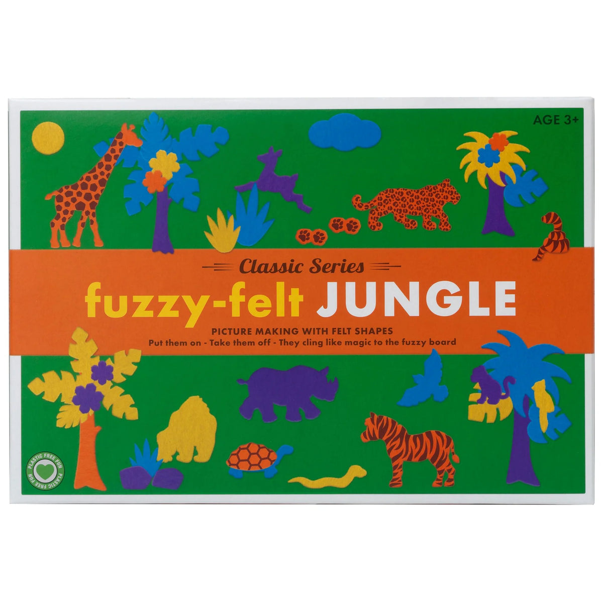 Fuzzy Felt Classic Series - Jungle