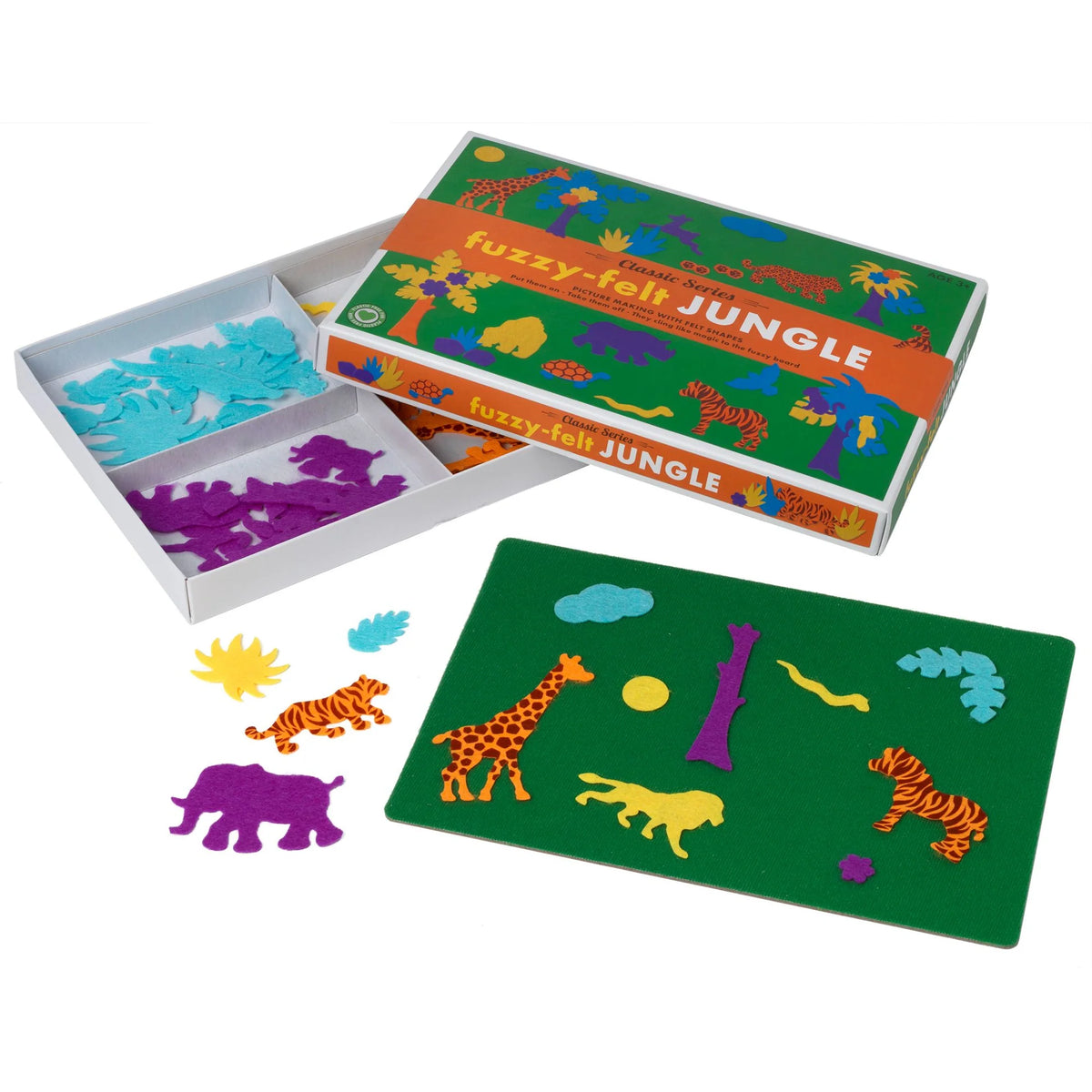 Fuzzy Felt Classic Series - Jungle
