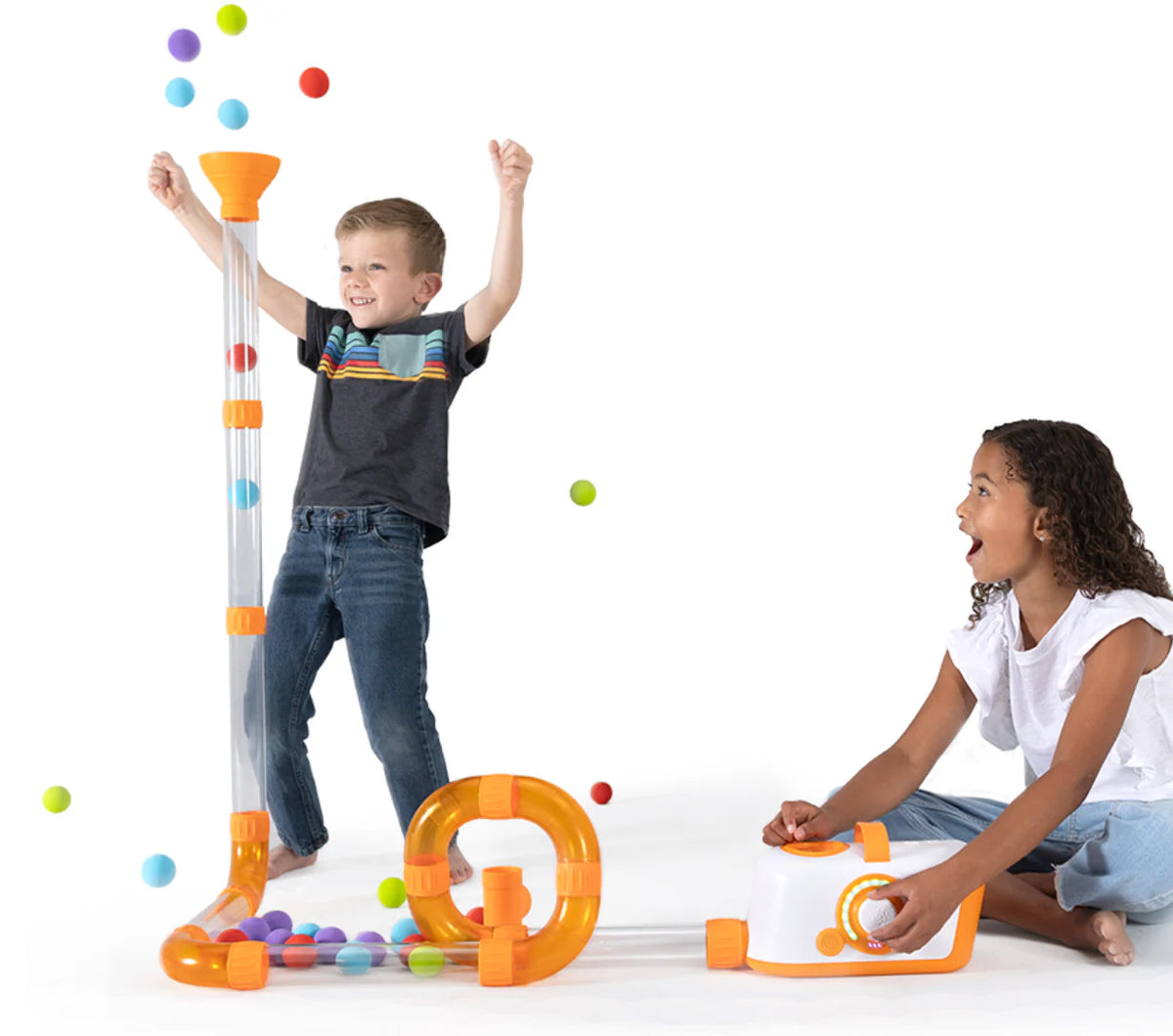 Fat Brain Air Toobz Air Powered Play Set