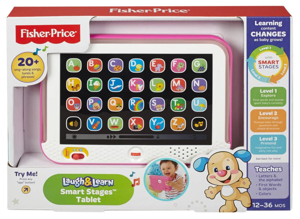 Fisher Price Laugh and Learn Smart Stages Tablet Pink