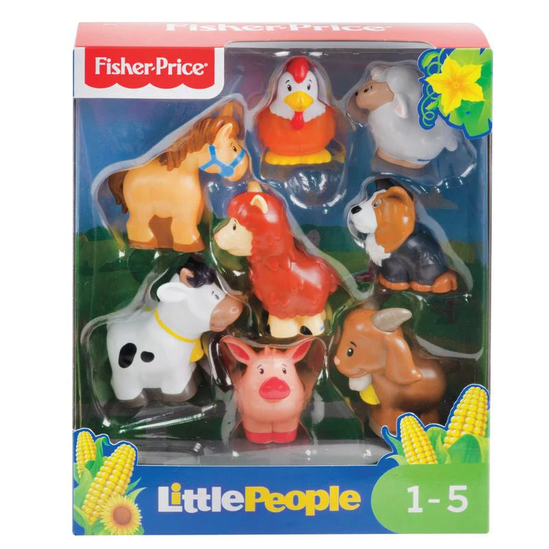 Fisher Price Little People Farm Animal Friends 8pk