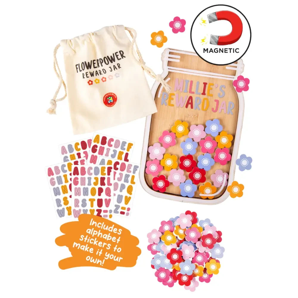 Flower Power Rewards Jar